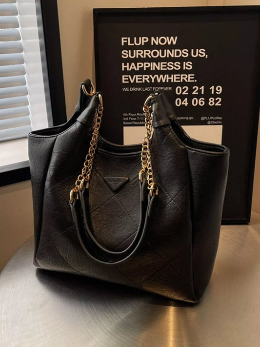PU Leather Shoulder Bag