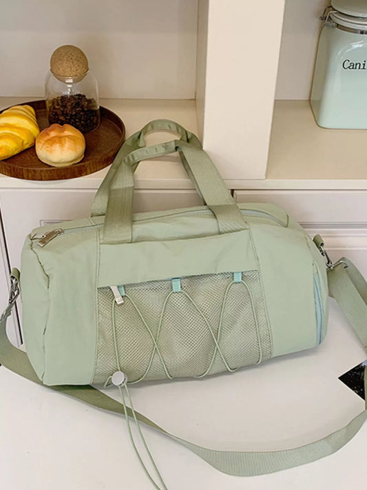 Duffel Bag with Mesh Pocket