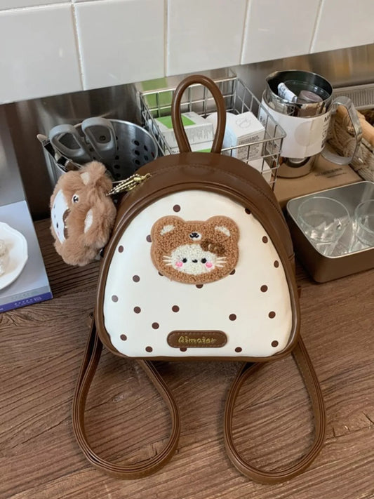Cartoon Bear Backpack Bag