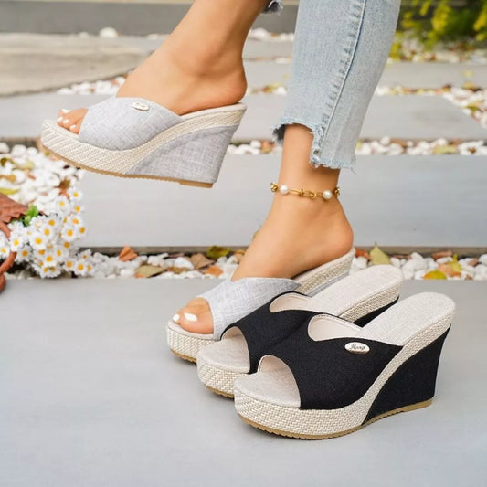 Open Toe Wedge Sandals