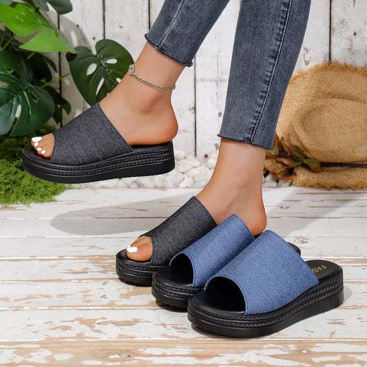 Open Toe Platform Sandals