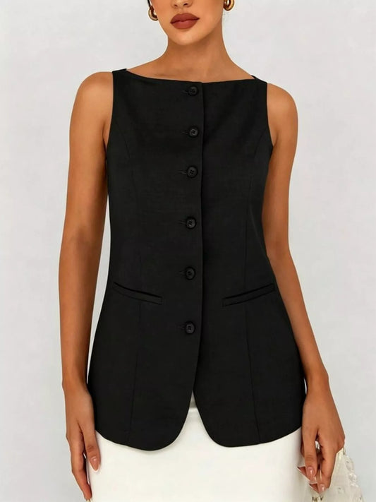Button-Down Vest