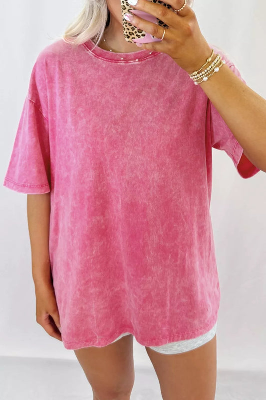 Mineral Washed Oversized Tee