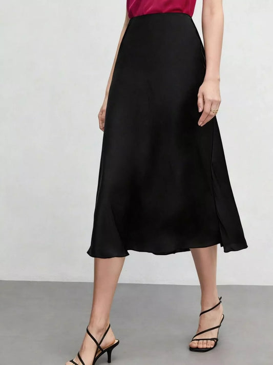 High Waist Midi Skirt