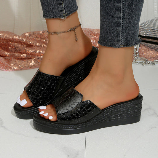 Open Toe Wedge Sandals