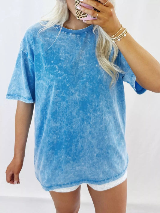 Mineral Washed Oversized Tee
