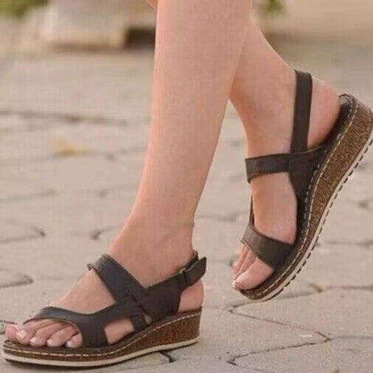 Open Toe Wedge Sandals