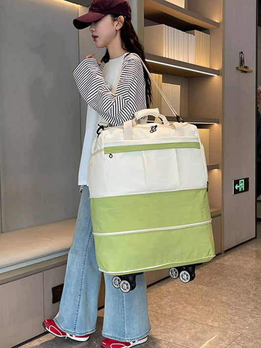 Rolling Duffel Bag with Wheels