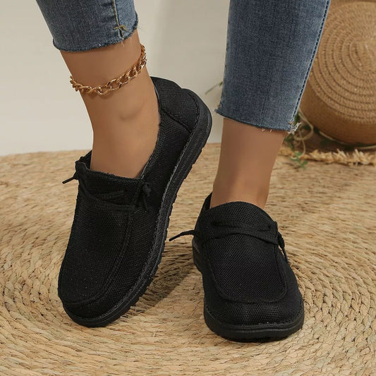 Round Toe Slip-Ons
