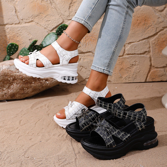 Open Toe Wedge Sandals