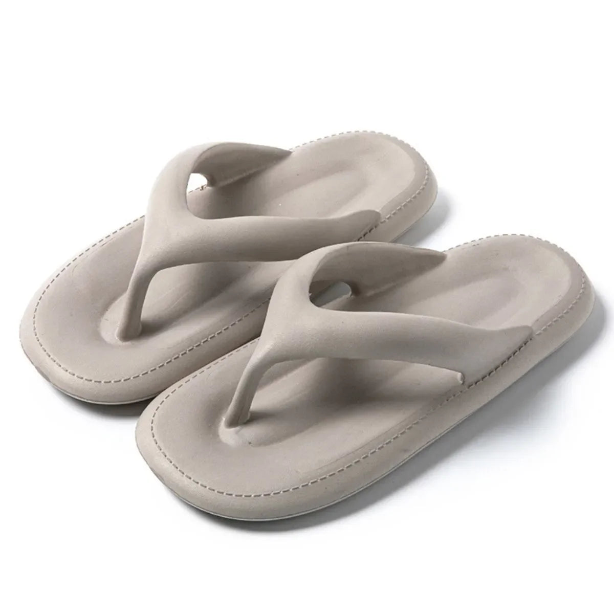 Toe Post Platform Slippers