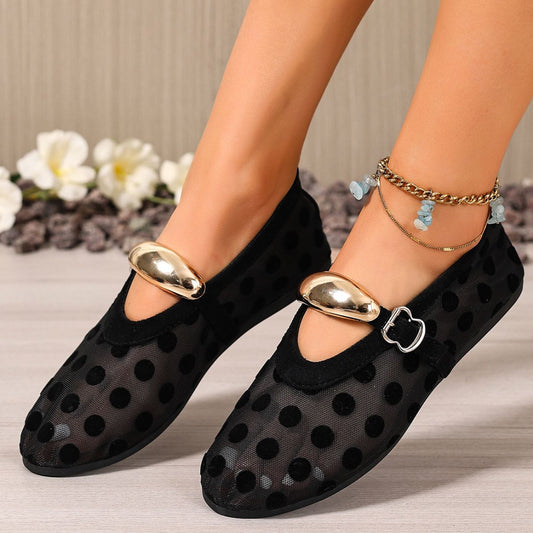 Polka Dot Slip-Ons
