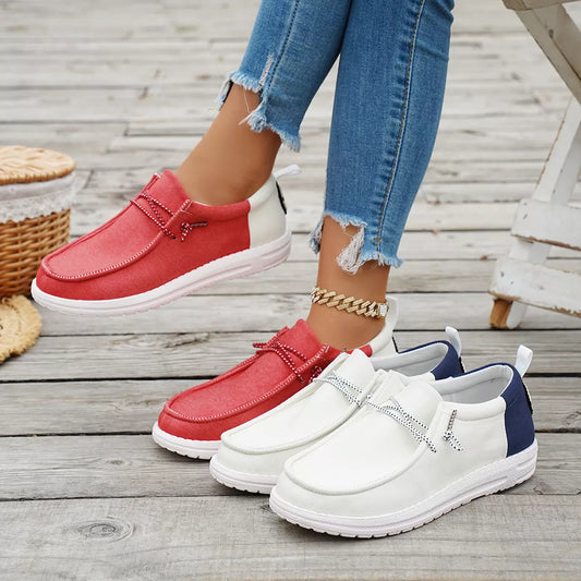 Round Toe Slip-Ons