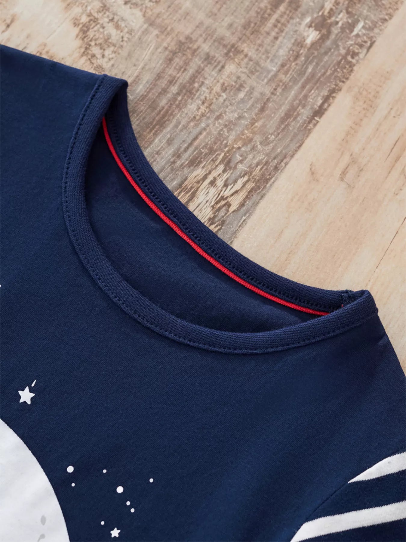 Children's Santa Sleigh Graphic Long Sleeve T-Shirt